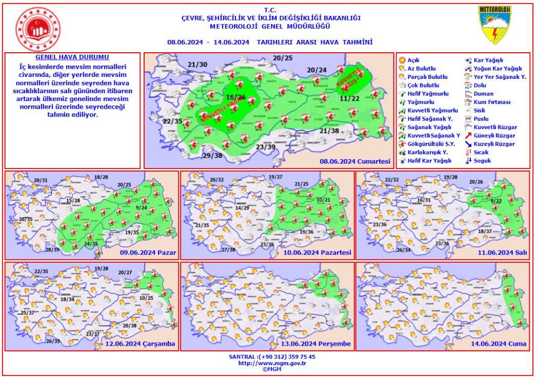 Meteoroloji'den 13 il için kuvvetli yağış uyarısı! Sel, sağanak, yıldırım ve dolu… 16